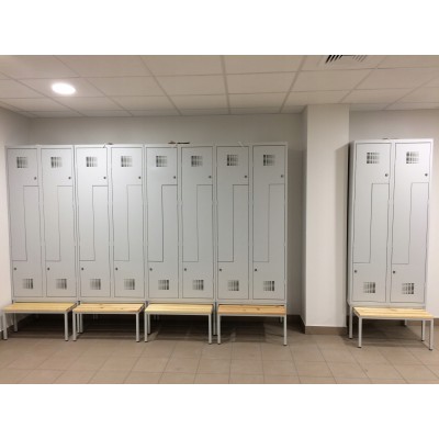 2-Комбарный шкаф для одежды с дверцами L 180x30x50см